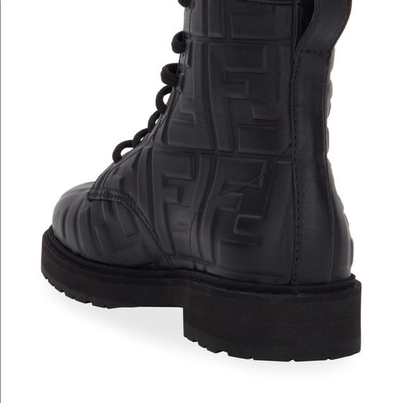 Authentic Fendi Combat Boots - Picture 4 of 8